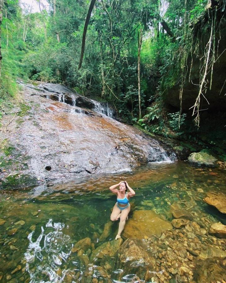 Pousada Rancho Das Flores Espera Feliz Bagian luar foto
