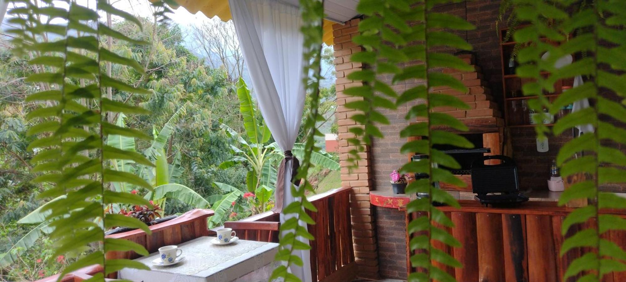 Pousada Rancho Das Flores Espera Feliz Bagian luar foto